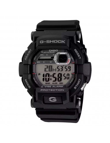 Casio Men's Watch - G-Shock Black and Grey Digital Dial Black Resin Strap | GD350-1 pas cher 