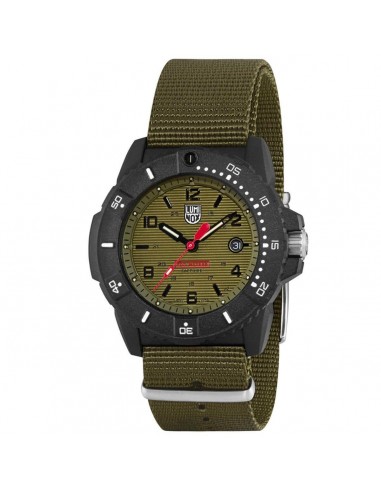 Luminox Men's Quartz Watch - Navy Seal 3600 Series Green Dial Strap Dive | 3617 hantent personnes