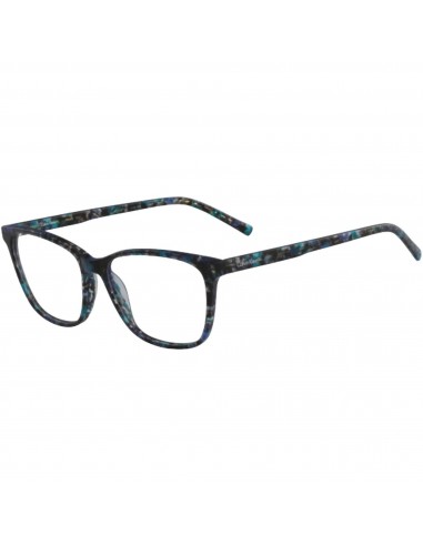 Calvin Klein Women's Eyeglasses - Blue Marble Plastic Square | CALVIN KLEIN 6010 432 livraison gratuite