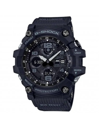 Casio Men's Watch - G-Shock Master of G Mudmaster Black Ana-Digi Dial | GSG100-1A Par le système avancé 