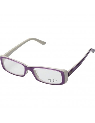 Ray Ban Women's Eyeglasses - Violet and Milk Plastic Frame | RAY BAN 0RX5243F 5081 la livraison gratuite