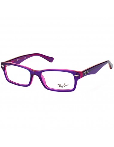 Ray Ban Unisex Eyeglasses - Violet Purple Red Plastic Frame | RAYBAN 0RX1530 3666 en stock