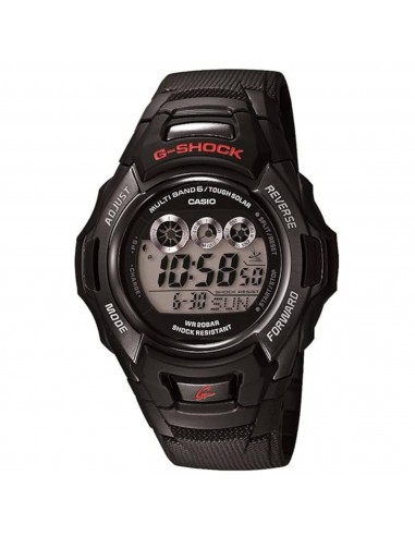 Casio Men's Watch - G-Shock Black and Grey Digital Dial Resin Strap Alarm | GWM530A-1 2024