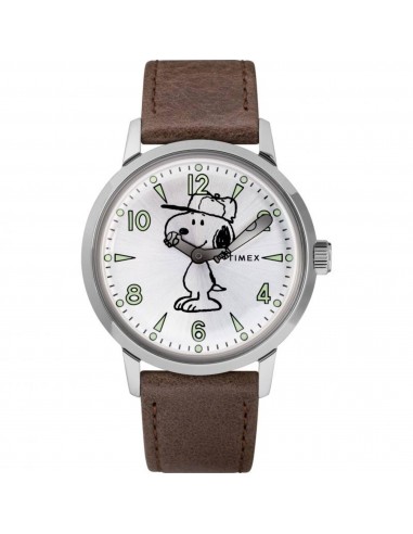 Timex Men's Watch - Welton Peanuts Snoopy Quartz Silver Tone Bracelet | TW2R94900VQ Par le système avancé 