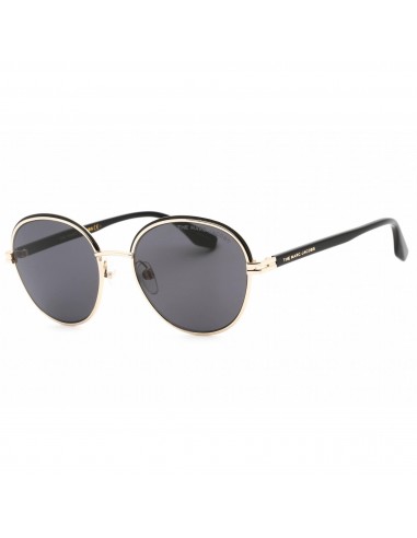 Marc Jacobs Men's Sunglasses - Full Rim Gold Black Metal Round | MARC 532/S 0RHL IR pas chere