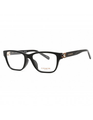 Coach Women's Eyeglasses - Full Rim Black Plastic Rectangular Shape | 0HC6154F 5002 vous aussi creer 