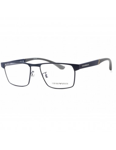 Emporio Armani Men's Eyeglasses - Full Rim Matte Blue Metal Frame | 0EA1124 3250 En savoir plus