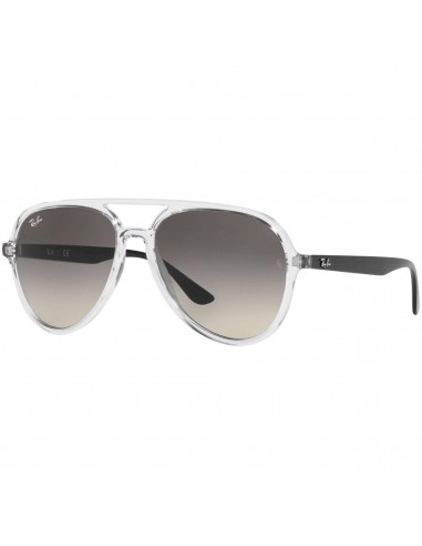 Ray Ban Unisex Sunglasses - Grey Gradient Lens Transparent Frame | ORB4376 647711 57 2024