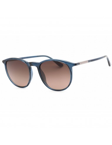 Calvin Klein Unisex Sunglasses - Full Rim Blue Plastic Round Frame | CK22537S 438 d'Europe débarque