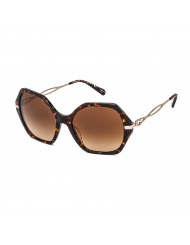 Coach Women's Sunglasses - Full Rim Dark Tortoise Round Shape Frame | 0HC8315 512074 2 - 3 jours ouvrés.