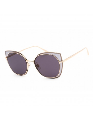 Chopard Men's Sunglasses - Full Rim Polished Rose Gold Metal Aviator | SCHF74M 300F le des métaux précieux