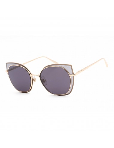 Chopard Men's Sunglasses - Full Rim Polished Rose Gold Metal Cat Eye | SCHF74M 300Y Véritable concentré