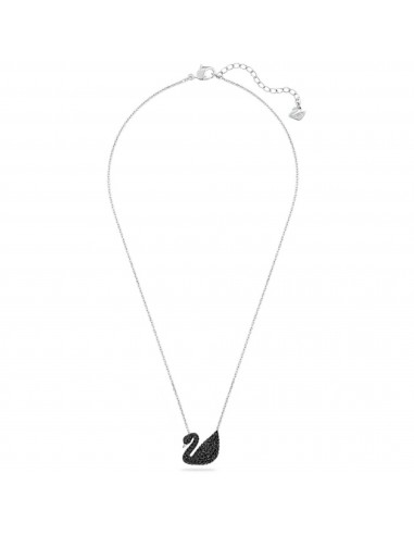 Swarovski Women's Pendant - Iconic Swan Black Rhodium Plated Lobster Clasp | 5347329 votre