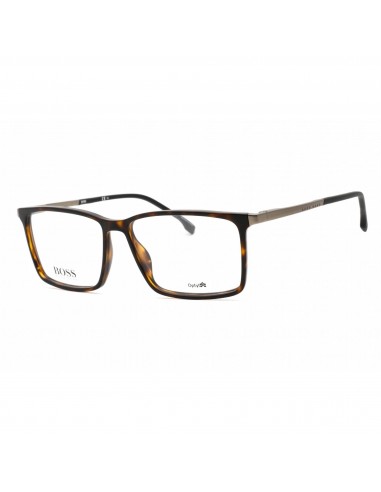 Hugo Boss Men's Eyeglasses - Full Rim Matte Havana Plastic Frame | BOSS 1251 0N9P 00 est présent 