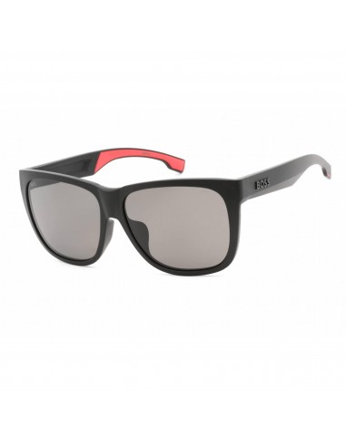 Hugo Boss Men's Sunglasses - Grey Polarized Lens Plastic Frame | BOSS 1453/F/S 0003 ouvre sa boutique