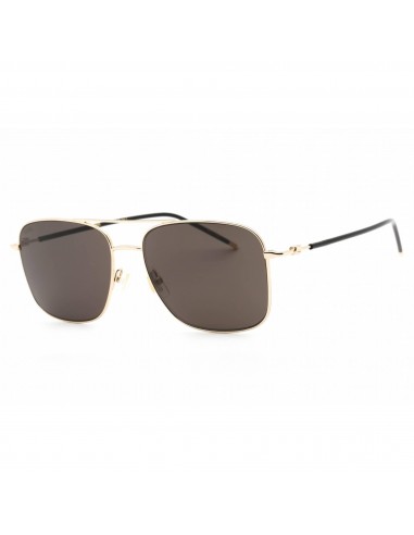 Hugo Boss Unisex Sunglasses - Full Rim Gold Aviator Shape Frame | BOSS 1310/S 0J5G IR 2023