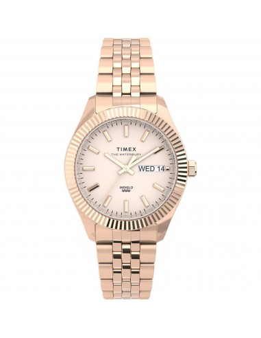 Timex Women's Watch - Waterbury Pink Dial Rose Gold Steel Bracelet | TW2U78400VQ l'évolution des habitudes 