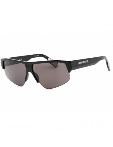 Lacoste Men's Sunglasses - Half Rim Black Plastic Rectangular Frame | L6003S 001 l'évolution des habitudes 