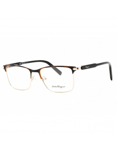 Salvatore Ferragamo Men's Eyeglasses - Shiny Gold/Tortoise Metal Frame | SF2179 723 Les êtres humains sont 