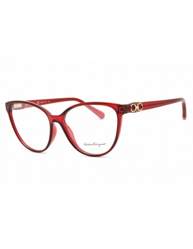 Salvatore Ferragamo Women's Eyeglasses - Full Rim Crystal Wine Acetate | SF2901 612 une grave pollution 