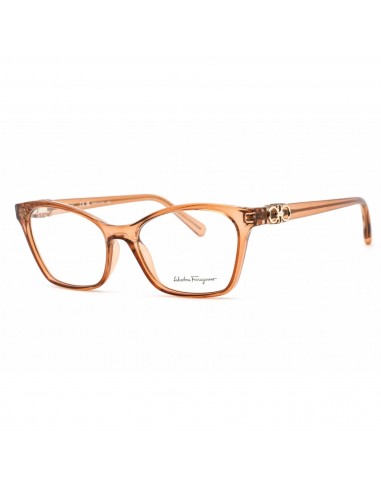 Salvatore Ferragamo Women's Eyeglasses - Full Rim Crystal Brown Frame | SF2902 210 une grave pollution 