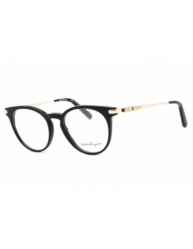 Salvatore Ferragamo Women's Eyeglasses - Full Rim Black Plastic Round | SF2927 001 Comment ça marche