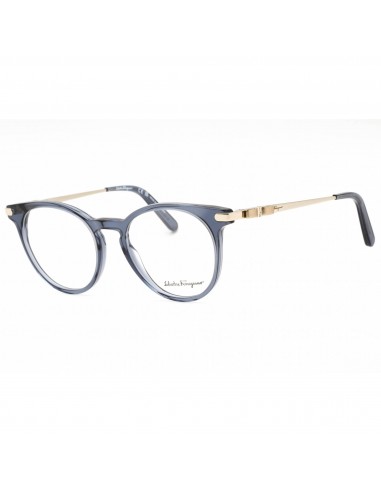 Salvatore Ferragamo Women's Eyeglasses - Transparent Blue Plastic Frame | SF2927 432 votre