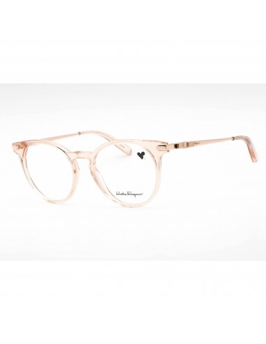 Salvatore Ferragamo Women's Eyeglasses - Transparent Rose Plastic Frame | SF2927 610 d'Europe débarque