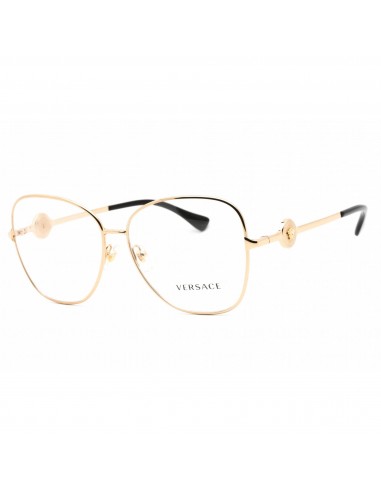 Versace Women's Eyeglasses - Full Rim Gold Metal Round Shape Frame | 0VE1289 1002 de technologie