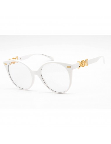 Versace Women's Sunglasses - Full Rim White Plastic Round Shaped | 0VE4442 314/M3 de l' environnement