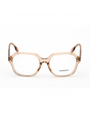 Burberry Women's Eyeglasses - Full Rim Hexagon Peach Plastic Frame | 0BE2358F 3358 de pas cher