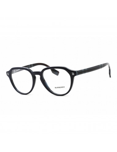 Burberry Unisex Eyeglasses - Full Rim Oval Shape Blue Plastic Frame | 0BE2368 3956 Découvrez la collection