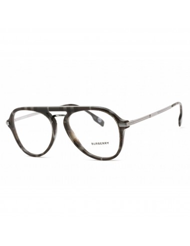 Burberry Men's Eyeglasses - Full Rim Aviator Charcoal Check Plastic | 0BE2377 3804 le des métaux précieux