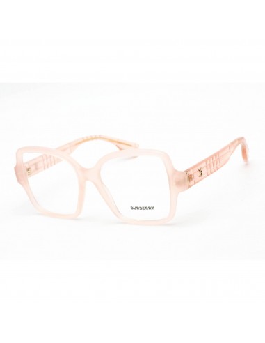 Burberry Women's Eyeglasses - Full Rim Square Shape Pink Plastic Frame | 0BE2374 4060 Pour