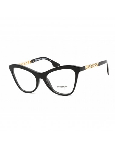 Burberry Unisex Eyeglasses - Full Rim Cat Eye Black Plastic Frame | 0BE2373U 3001 50-70% off 