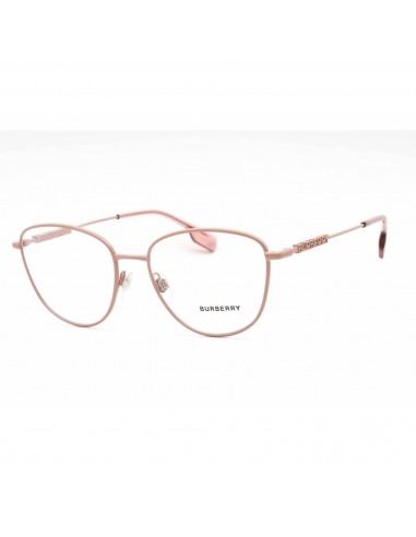 Burberry Women's Eyeglasses - Cat Eye Shape Pink Metal Frame, 53 mm | 0BE1376 1343 Amélioration de cerveau avec