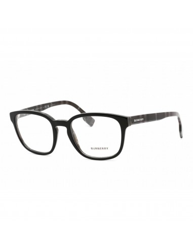 Burberry Men's Eyeglasses - Full Rim Black/Charcoal Check Plastic Frame | 0BE2344 4077 pas chere