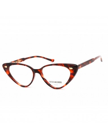 Cutler and Gross Women's Eyeglasses - Cat Eye Tortoiseshell Plastic Frame | CG1322 002 de votre