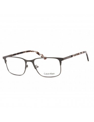 Calvin Klein Men's Eyeglasses - Full Rim Rectangular Matte Grey Frame | CK 19312 020 est présent 