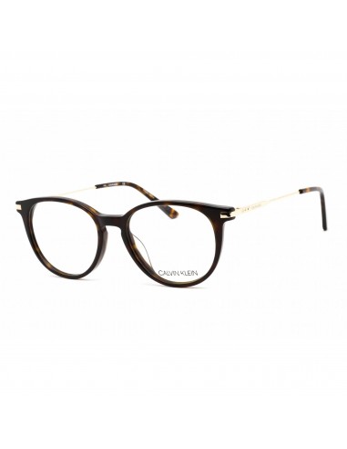 Calvin Klein Women's Eyeglasses - Full Rim Round Dark Tortoise Plastic | CK19712 235 une grave pollution 