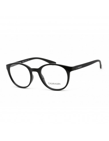 Calvin Klein Unisex Eyeglasses - Full Rim Round Black Plastic Frame | CK19570 001 Les magasins à Paris et en Île-de-France