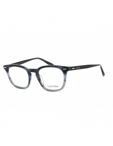 Calvin Klein Men's Eyeglasses - Rectangular Blue Havana Plastic Frame | CK21711 421 une grave pollution 