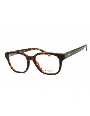 Coach Women's Eyeglasses - Full Rim Square Dark Havana Plastic Frame | 0HC6190U 5120 acheter