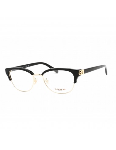 Coach Women's Eyeglasses - Full Rim Cat Eye Shiny Light Gold Plastic | 0HC6195 5002 à prix réduit toute l'année