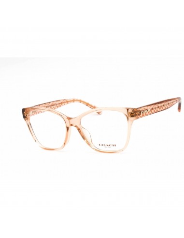 Coach Women's Eyeglasses - Cat Eye Transparent Brown Plastic Frame | 0HC6207U 5561 Comment ça marche