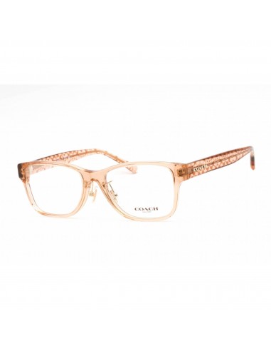 Coach Women's Eyeglasses - Rectangular Transparent Brown Plastic Frame | 0HC6208F 5561 JUSQU'A -70%! 