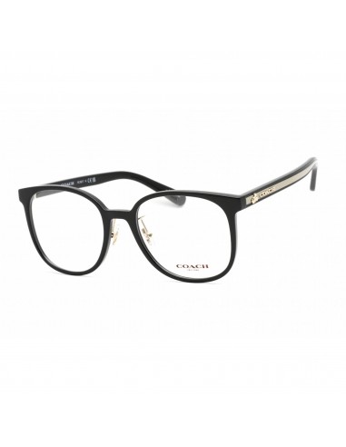 Coach Women's Eyeglasses - Full Rim Square Shape Black Plastic Frame | 0HC6217 5002 sur le site 