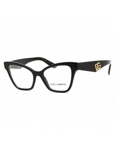 Dolce & Gabbana Women's Eyeglasses - Cat Eye Shape Black Plastic Frame | 0DG3369 501 online