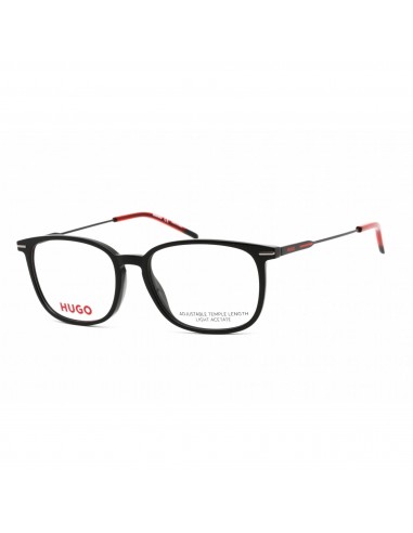 Hugo Women's Eyeglasses - Full Rim Rectangular Black Plastic Frame | HG 1205 0807 00 À commander