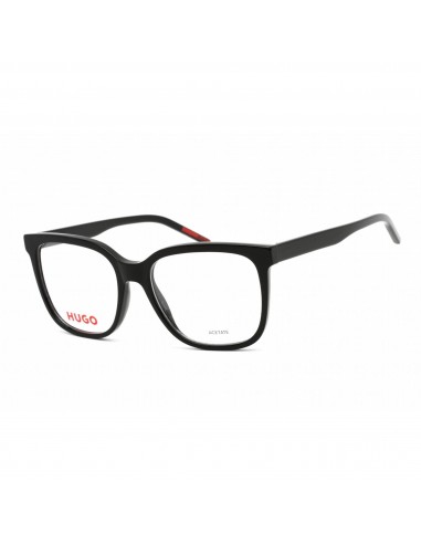 Hugo Men's Eyeglasses - Full Rim Square Shape Black Plastic Frame | HG 1266 0807 00 votre